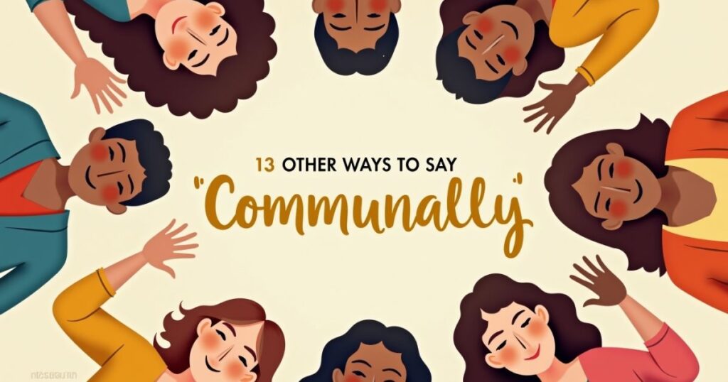 13 Other Ways to Say “Communally”