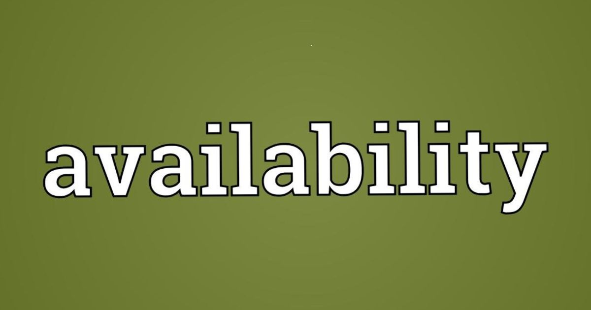 Availability