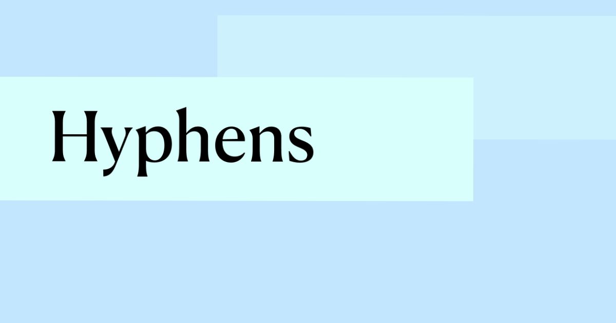 Hyphen