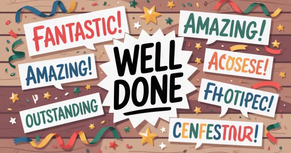 Other Ways to Say “Well Done”